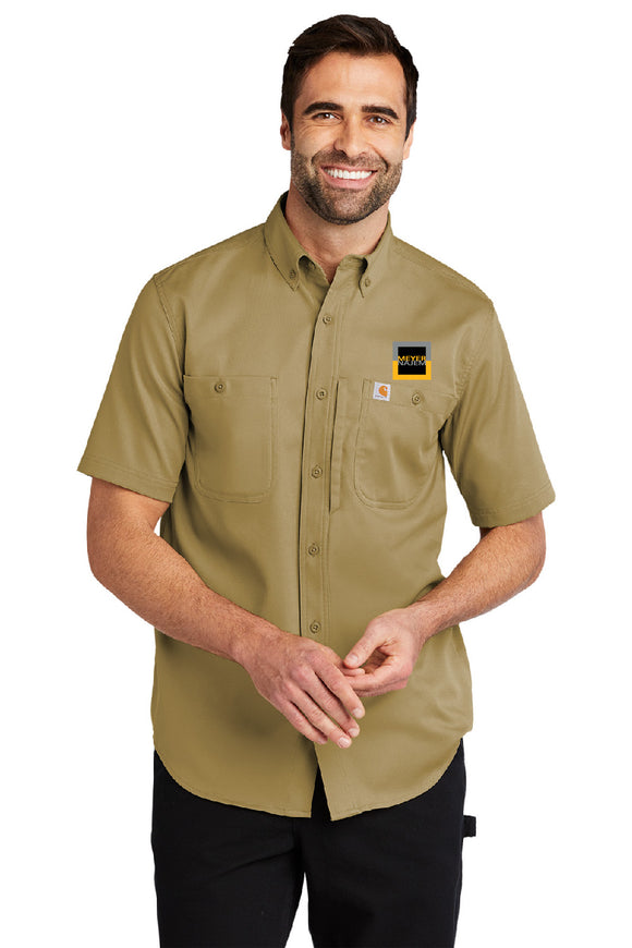 Carhartt® Rugged Professional™ Series Short Sleeve Shirt - Dark Khaki