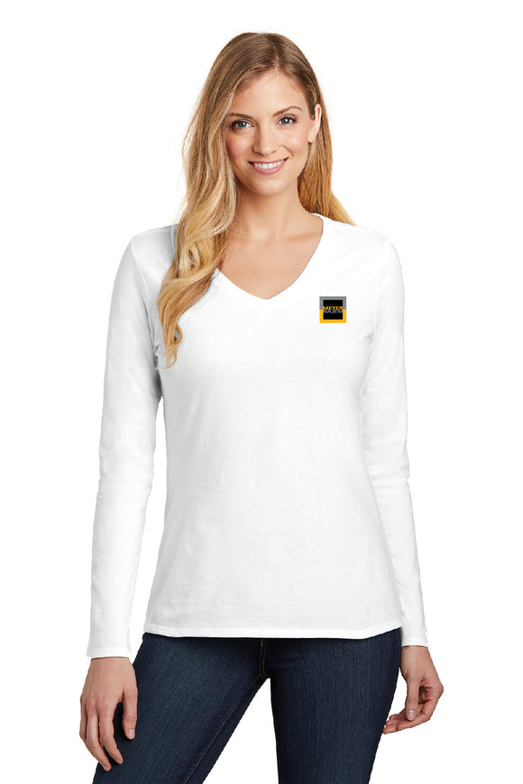 District® Women’s Very Important Tee® Long Sleeve V-Neck